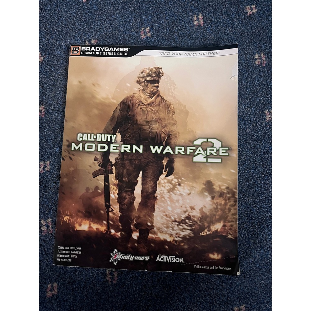 Call of Duty Modern Warfare 2 BradyGames Signature Series Strategy Guide Book